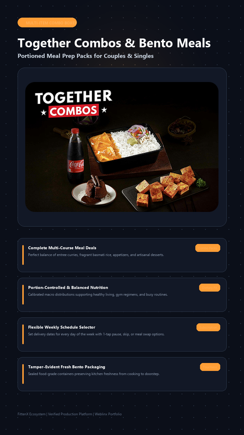 Together Combos & Bento Meals - Curated Portioned Dining