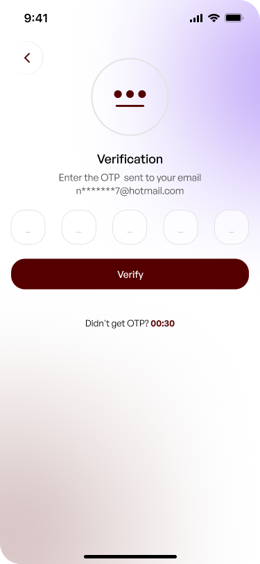 6-Digit OTP Security Verification