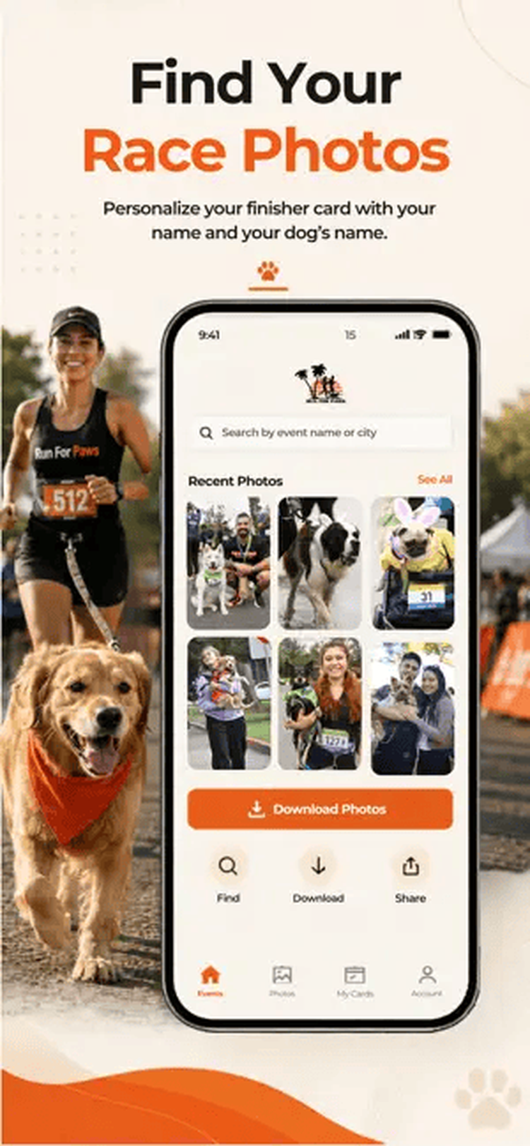 Race Photography & Instant Download Hub