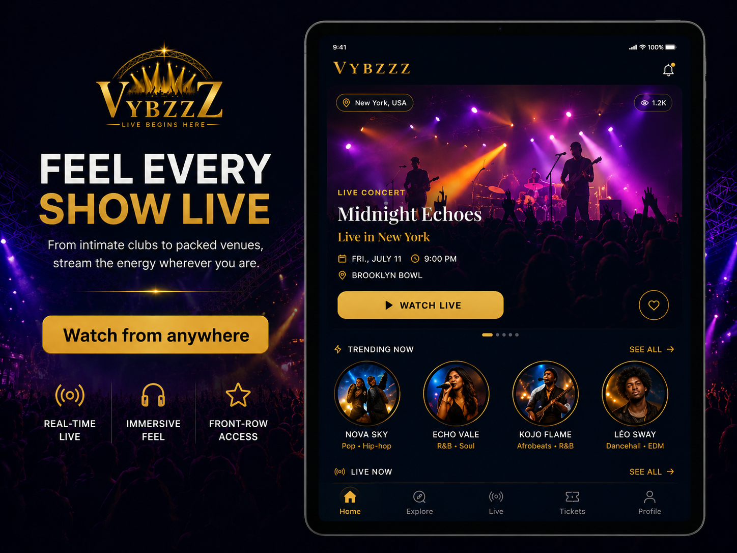 Widescreen Showcase: Feel Every Show Live