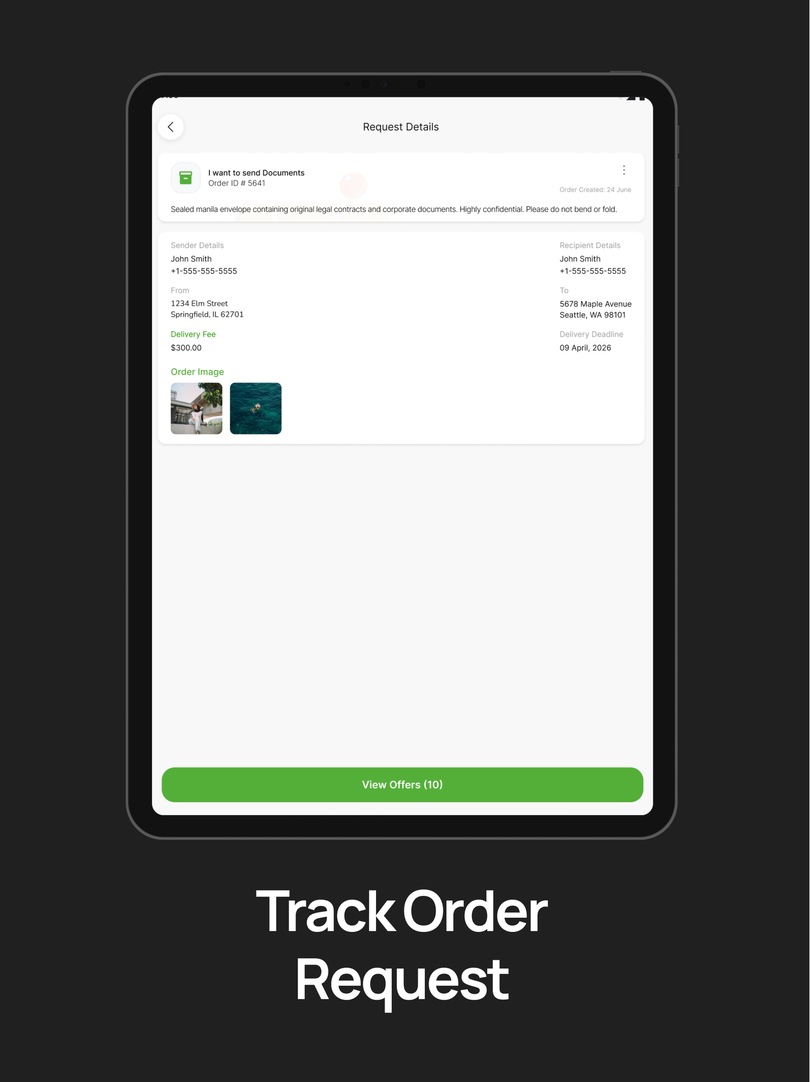 Tablet Experience: Request Pipeline & Bidding